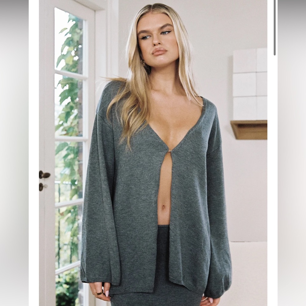 SNDYS August Knit Top Grey S